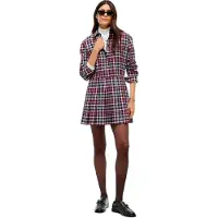 Tommy Hilfiger Dw0dw23316 Long Sleeve Short Dress Multicolore XS Femme