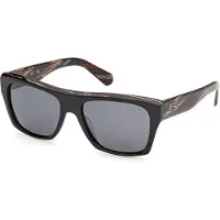 GUESS Gu00368 17x55x145 Polarized Sunglasses Noir Smoke/CAT3 Homme