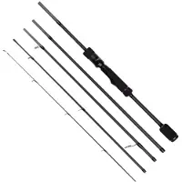 Golden Catch Wanderer Tube Included Spinning Rod Argenté 2.13 m / 0.9-8 g