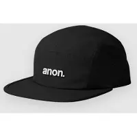 Anon 5 Panel Cap Noir
