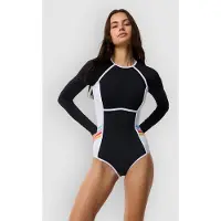 Rip Curl Shorty à Manches Longues Avec Fermeture éclair Au Dos Pour Femme Swell Revival