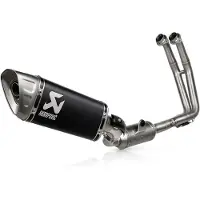 Akrapovic Racing Line Suzuki Gsx-8s/gsx-8tt/gsx-8t/gsx-8r 22-26 S-s8r3-apltbl Not Homologated Full Line System Argenté Not Homologated