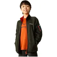 Regatta Newhill Full Zip Fleece Vert 11 Years Garçon