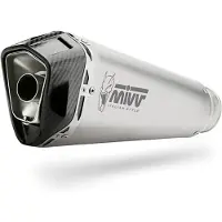 MIVV Delta Race Yamaha Tracer 9/gt/gt+ 2025 Y.081.ldrx Homologated Full Line System Argenté Homologated