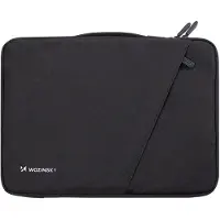 Wozinsky Sacoche pour ordinateur portable WTNP-17B 17 pouces avec poignée rétractable - Noir (17"), Sac pour notebook, Noir