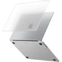 Spigen - Airskin (ACS11530) - MacBook Air 13" (2022 / 2024 / 2025 / 2026) - Frost Clear (13", Apple), Sac pour notebook, Transparent