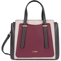 L.credi sac à main sac à épaule bandoulière Saina Handbag Cherry Shade mix multicolore