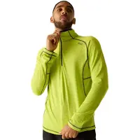 Regatta Yonder Ii Half Zip Fleece Jaune S Homme