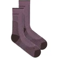 Icebreaker Hike+ Ultralight Crew Socks Violet EU 41-43 Femme