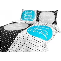 Darymex Ensemble de literie Coton 220x200 Motifs Floraux