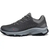 Ecco Receptor XP M WP LEA : Chaussures de sport pour hommes, lacets, couleur gris, style décontracté