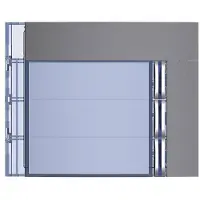 Legrand Bticino FRONTBL MODULE DE BOUTON 3RT AS (352033)