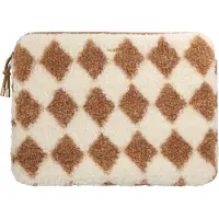 Selencia Pochette ordinateur Teddy 15-16 pouces - Checks
