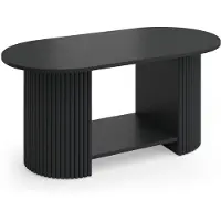 Vicco Table basse Calero Noir/Noir 100x50cm, Model 61468