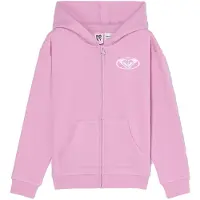 Roxy Surf Feeling Full Zip Sweatshirt Rose 8 Years Fille
