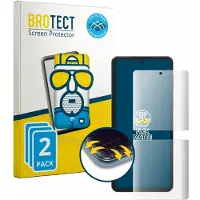 BROTECT Full-Screen Protection Mat (2 pcs, Samsung Galaxy Z Flip 8), Téléphone portable : film de protection, Transparent