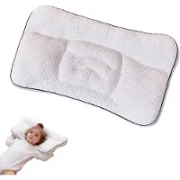 Unyqoos VHV - Coussin pour enfants - Coussin de lit respirant, 50 x 30 x 6 cm - Blanc - Pour enfants