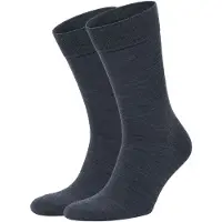 Suitable Chaussettes Mérinos Jeans Bleu Lot de 2