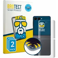 BROTECT Full-Screen Protection (2 pcs, Samsung Galaxy Z Flip 8), Téléphone portable : film de protection, Transparent