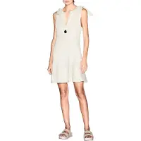Armani Exchange Xw002311_af21532 Sleeveless Dress Blanc 40 Femme