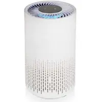 STARQ Purificateur d'air - Indicateur de qualité de l'air - Système de filtration 3 en 1 - Blanc - 22 x 39 cm