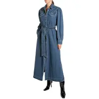 Replay W05li.000.632239 Dress Bleu S Femme
