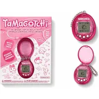 Bandai Original With Case-pink Tamagotchi Rose Enfants