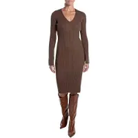 Replay Dk0096.000.723sg Long Sleeve Short Dress Marron XL Femme