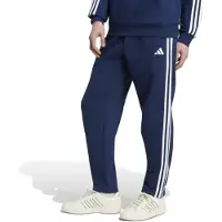 Adidas Joggers Essentials 3 Stripes Fleece Tapered Open Hem