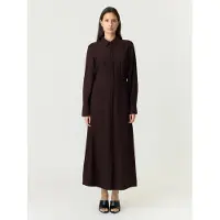 Y.A.S Safera Long Sleeve Long Dress Marron 34 Femme