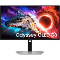 Samsung G80SH écran plat de PC 68,6 cm (27") 3840 x 2160 pixels 4K Ultra HD OLED Argent