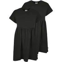 Urban Classics Tb5040a Short Sleeve Dress 2 Units Noir M Femme