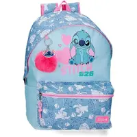 Joumma Bags Hearts Stitch Disney Backpack Bleu