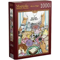 Magnolia Puzzle - 1000 pièces puzzle adulte motif fleurs