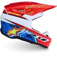 Alpinestars S-m3 Falcon Junior Off-road Helmet Rouge M Enfants