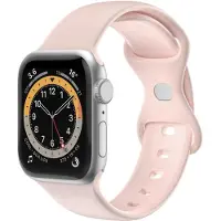 Celly Bracelet pour Apple Watch 38/40/41mm Silicone Rose