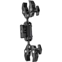 Ulanzi 2-in-1 Super Clamp Magic Arm (2x pince à tube + tête sphérique)