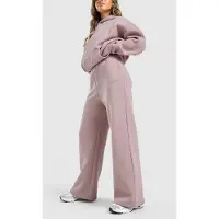 DAILYSZN Pantalon de jogging jambes larges Toasted - Violet, Violet
