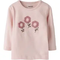 Name it T-Shirt 'NBFLAMAIA' kaki / rose / rose ancienne