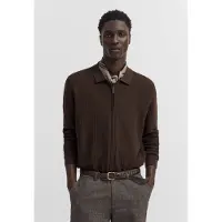 Bugatti Vestes en maille chocolat