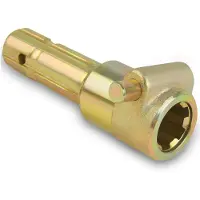 Merkloos Adaptateur d'extension - Prolongateur d'arbre de prise de force universel - Acier inoxydable - Convient aux tracteurs jusqu'à 70 chevaux - Conception à 1 3/8 pouces et 6 cannelures - Directement...