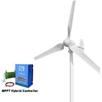 OEM Éolienne, haute efficacité, installation facile, contrôleur hybride 2-A, 3000 W, 12 V