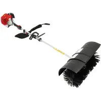StarTech.com Aspirateur de feuilles à essence - Balai de jardin - Largeur de balayage de 52 cm - Moteur 2 temps de 2,3 chevaux - Refroidissement par air - Réservoir de carburant de 1 litre - Couleur : noir/rouge