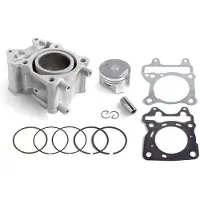 Airsal Honda Sh 125cc 20-26 53.5 Mm Cylinder Argenté