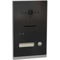 Ritto RGE2015130 Listo RGE2015130 Platine de rue TwHexagonal IP UP 1 bouton de sonnette