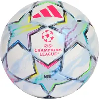 Adidas Balle 'UEFA Champions League 26/27' bleu clair / jaune chiné / rose / blanc