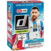 Hasbro Panini Donruss Road To FIFA World Cup 2026 Soccer Blaster Box – 90 CARDS