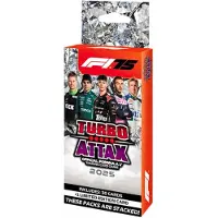 Hasbro Attax 2025 F1 Topps Turbo Cards Eco Pack Blister Pack – 3 Formula 1 Sachets