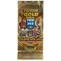 Hasbro PANINI FIFA 365 2026 PREMIUM GOLD PACK – 4 LIMITED football cards