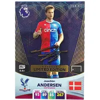 Hasbro PANINI Premier League 2024 LIMITED SIGNATURE cards: Joachim Andersen
